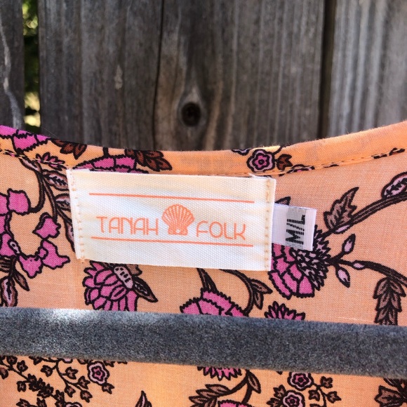 Tanah Folk Lillian Dress in Persia M/L - Picture 3 of 11